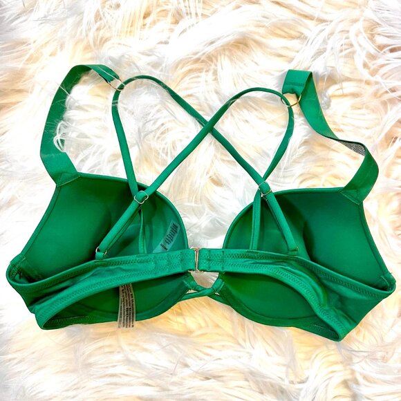 NWOT Victoria's Secret Bombshell Rhinestone Shine Bikini - 34C | M - Picture 2 of 7